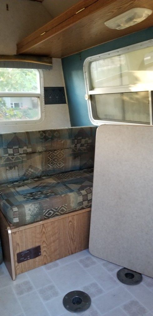 Free Cushions  And dining table For Rv