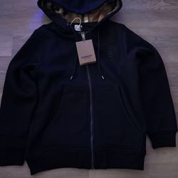 Black Burberry Hoodie