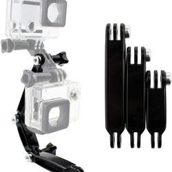 Extension Arm for GoPro, 3 in 1 Pivot Arm Mount Extender Adjustable Monopod Handheld Grip Compatible with All GoPro Hero 11/10/9/8/7 Cameras