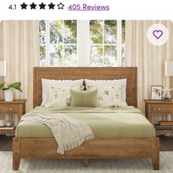 Dajon Solid Wood Platform Bed