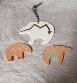 Southwest Animal Ornaments 