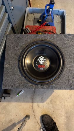 Sub and box  12 inch