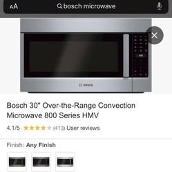 Brand New Bosch Microwave 