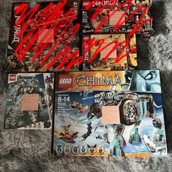 Lego Retired Set Lot Ninjago and Chima