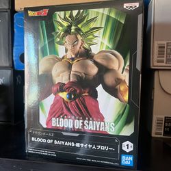 Banpresto Dragon Ball Z - Super Saiyan Broly Blood of Saiyans Figure
