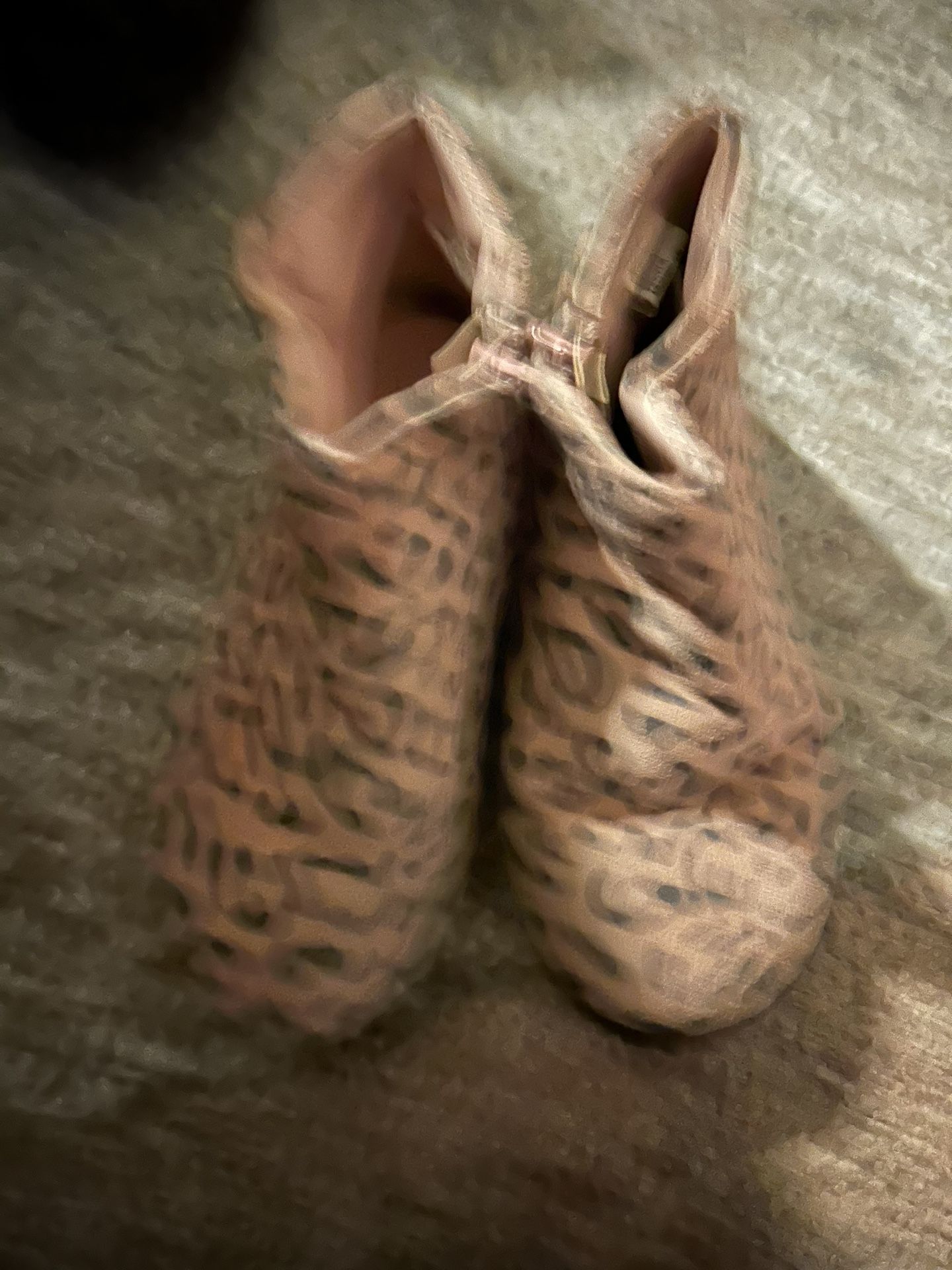 Girls boots size send pictures, pink and brown like cheetah print