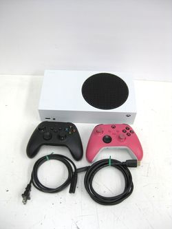 Xbox Series S 512GB SSD White Video Game System w/ 2 controllers