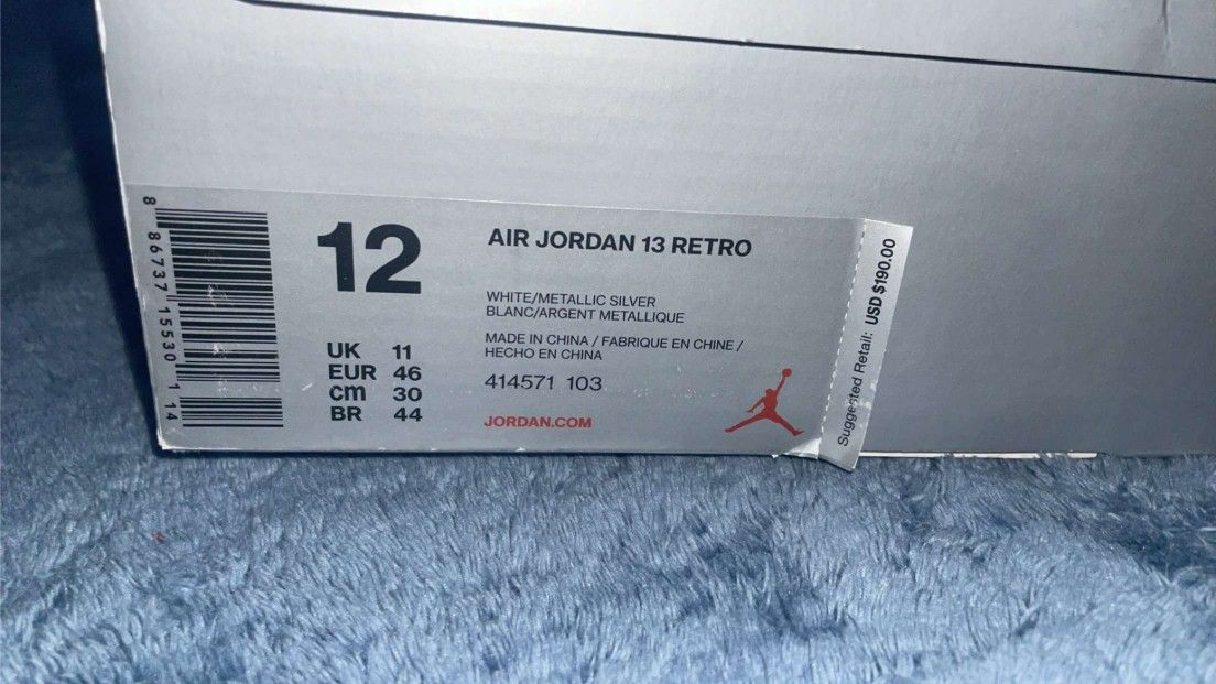 Air Jordan's 13 Retro 