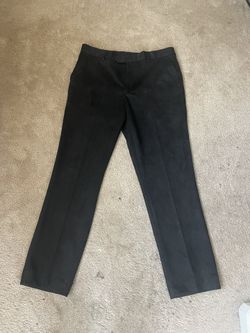 Pronti suede black trousers, Size 34" #formalwear #trousers