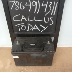 Semi Truck Interstate Batteries 