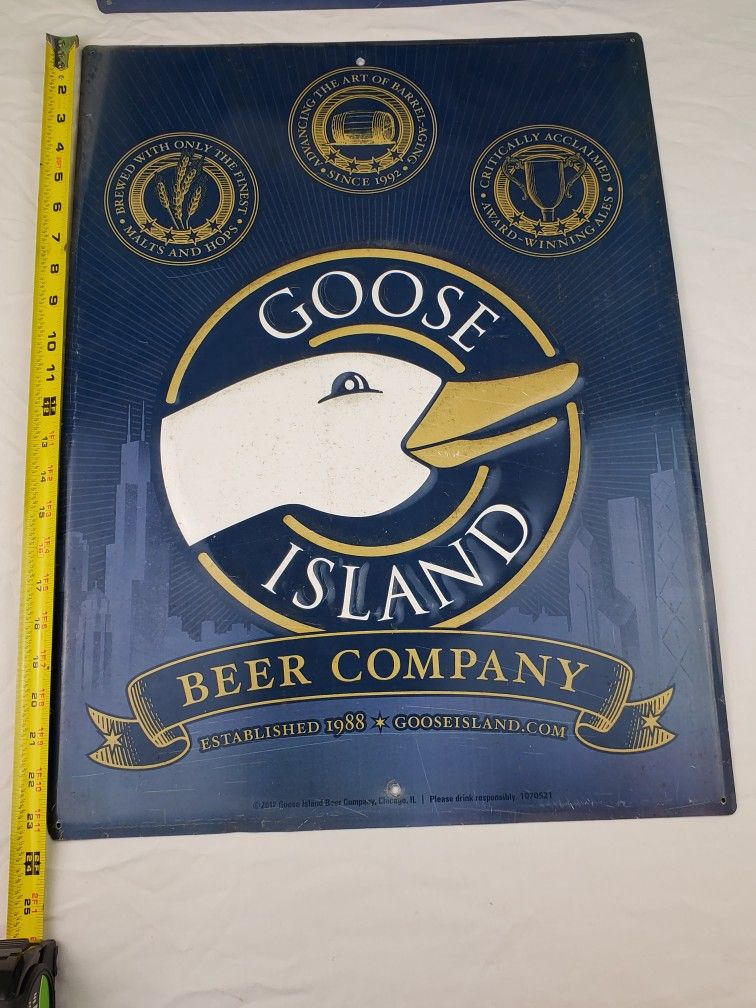 Metal Beer Signs (2)