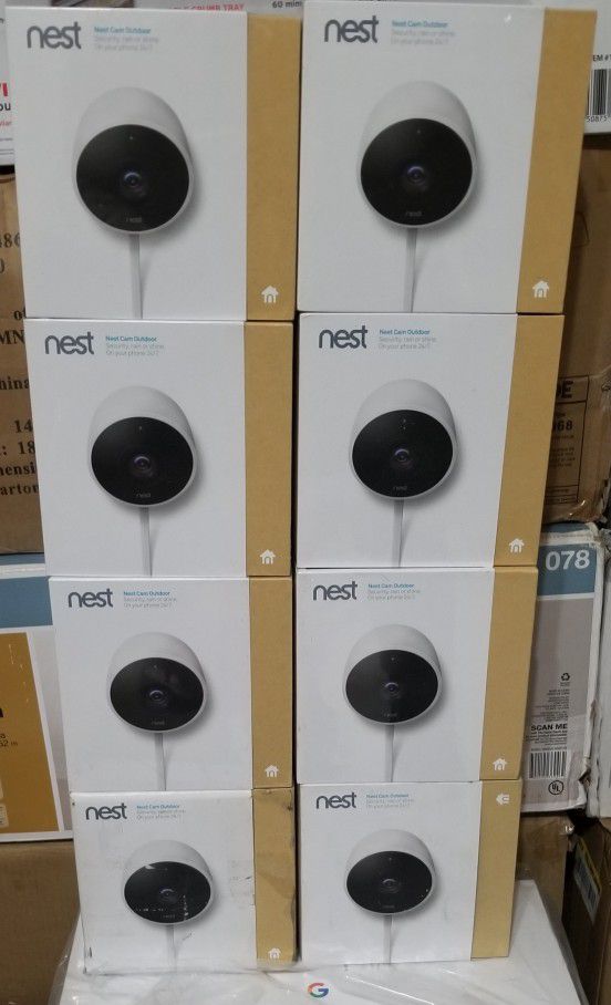 New Google - Nest Cam Outdoor security camera - White