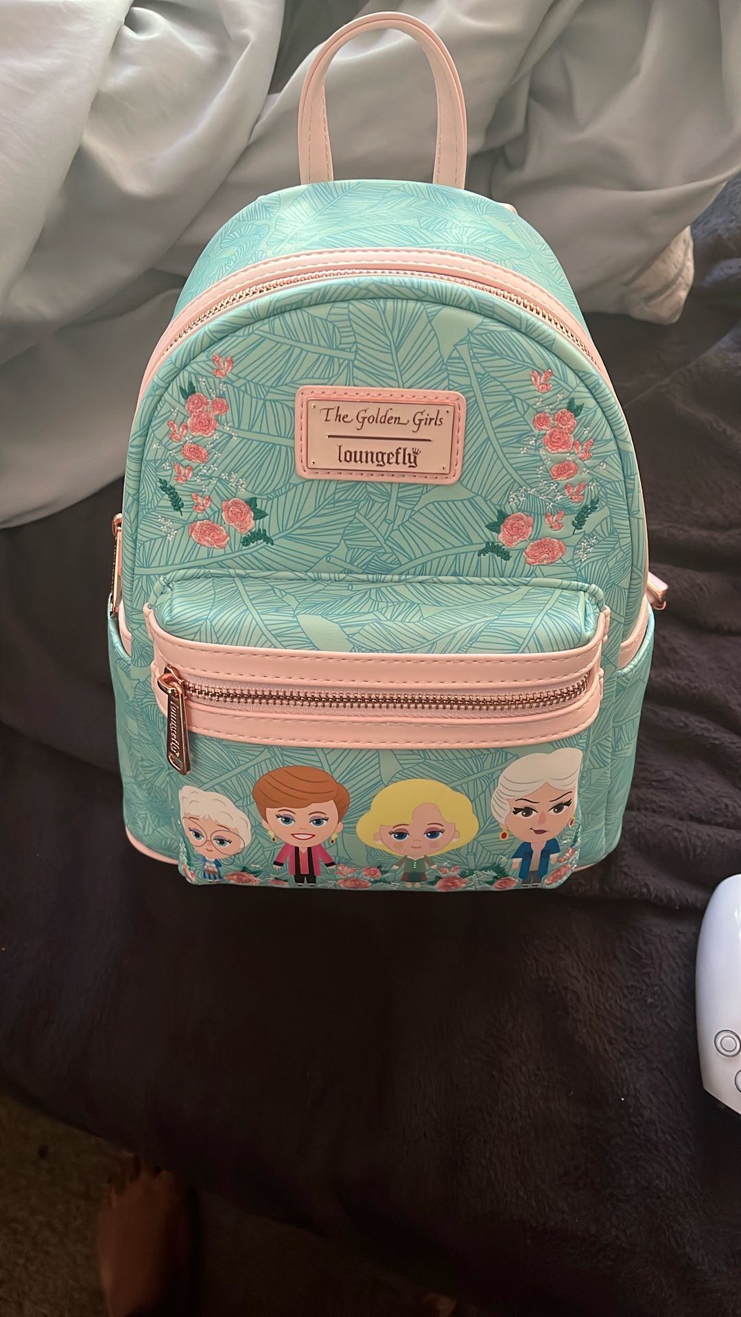 GOLDEN GIRLS LOUNGEFLY BACKPACK