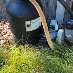 Sparco Sand Filter and Hayward Pump
