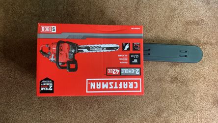 Brand New Craftsman two cycle 42 cc chainsaw