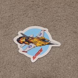 Supreme US Air Force Fighter Jet Sticker