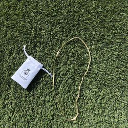 14k Good Plated Snake Skin Chain