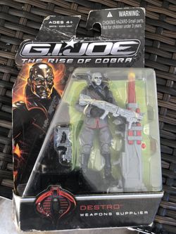 Hasbro G.I. Joe The Rise of Cobra Destro (Weapons Supplier) Action Figure