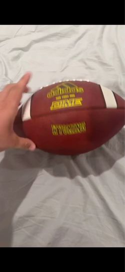 University of Wyoming Game Used Football