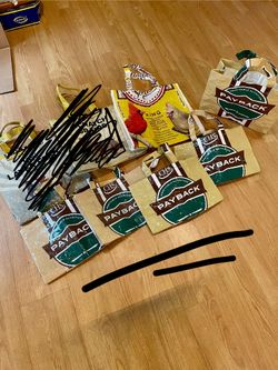 Up cycled Farm Feed Bags For Shopping