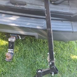 Hitch Rider dual bicycle bike rack and ball hitch