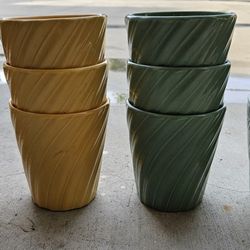 12 Orchid Pots - $20