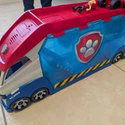 Paw Patrol "Patroller" with Chase and motorcycle