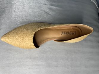 Cape Robbin Woven Pointed-Toe Flats