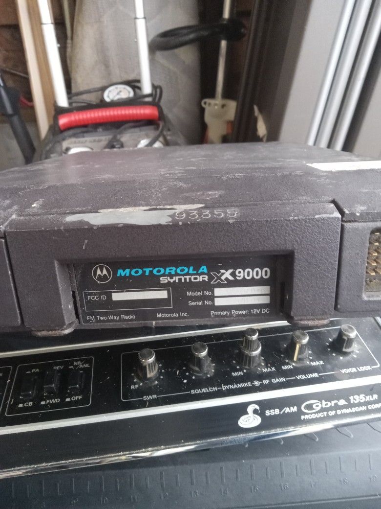 Motorola Syntor Xx9000 Two Way Radio Transceiver