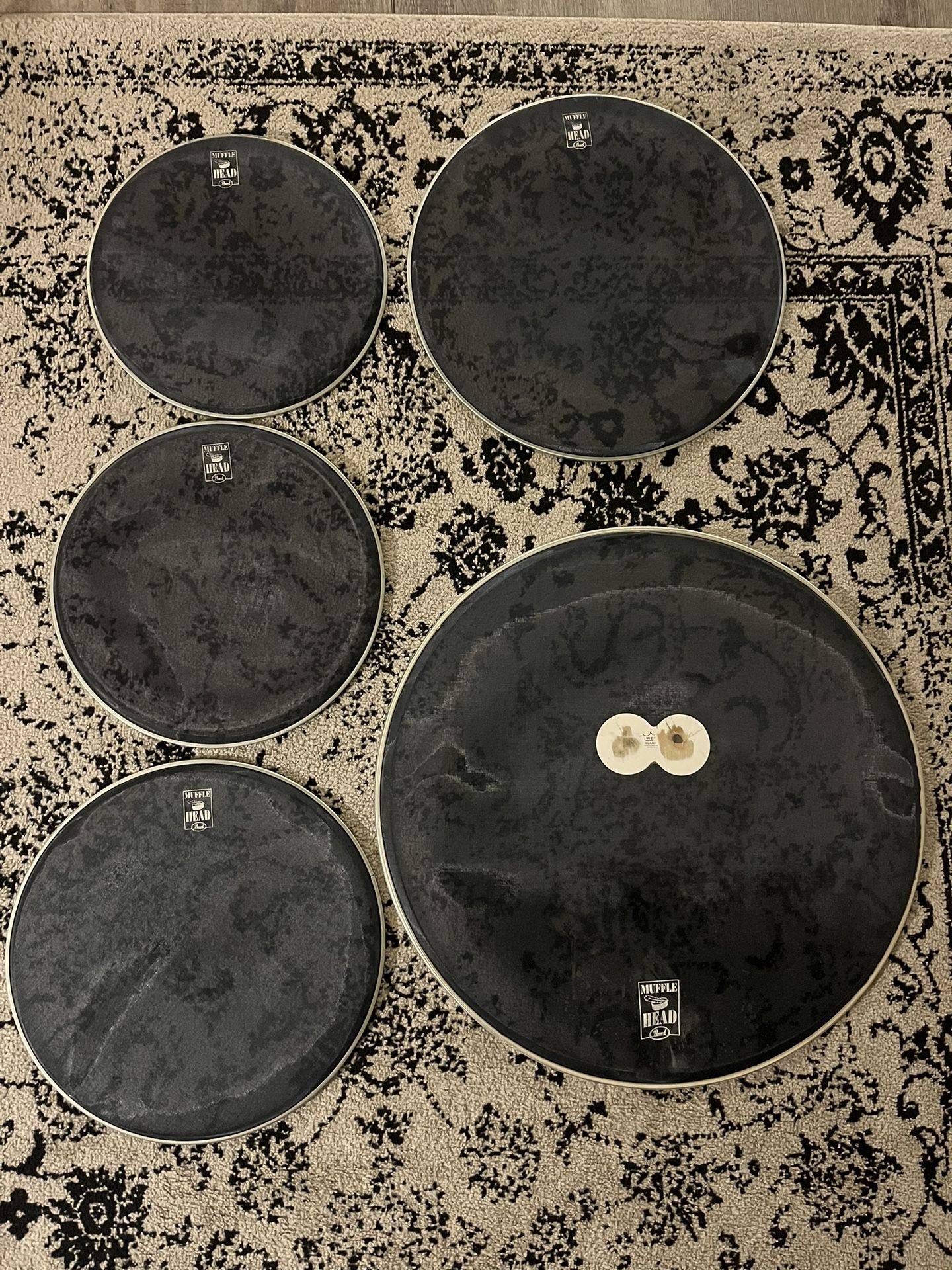 Pearl Silent Mesh Heads 