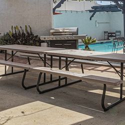 Folding Picnic Tables (2 available)
