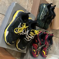 Balenciaga’s & Burberrys 