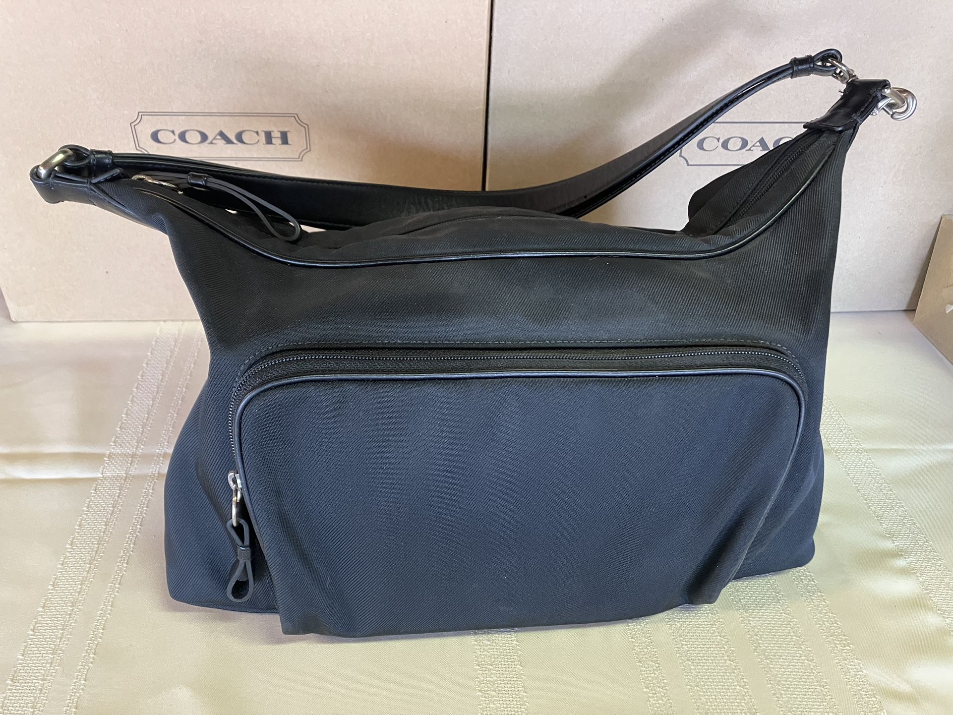 Coach neoprene hobo bag number 7431