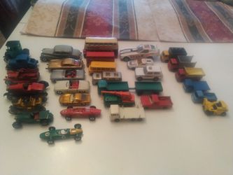 vintage toy car lot