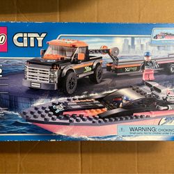 LEGO City 60085 4x4 with Powerboat