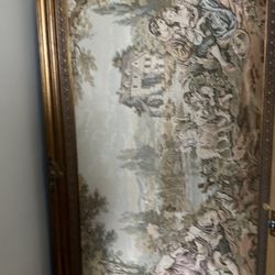 Large Wide Painting Beautiful 