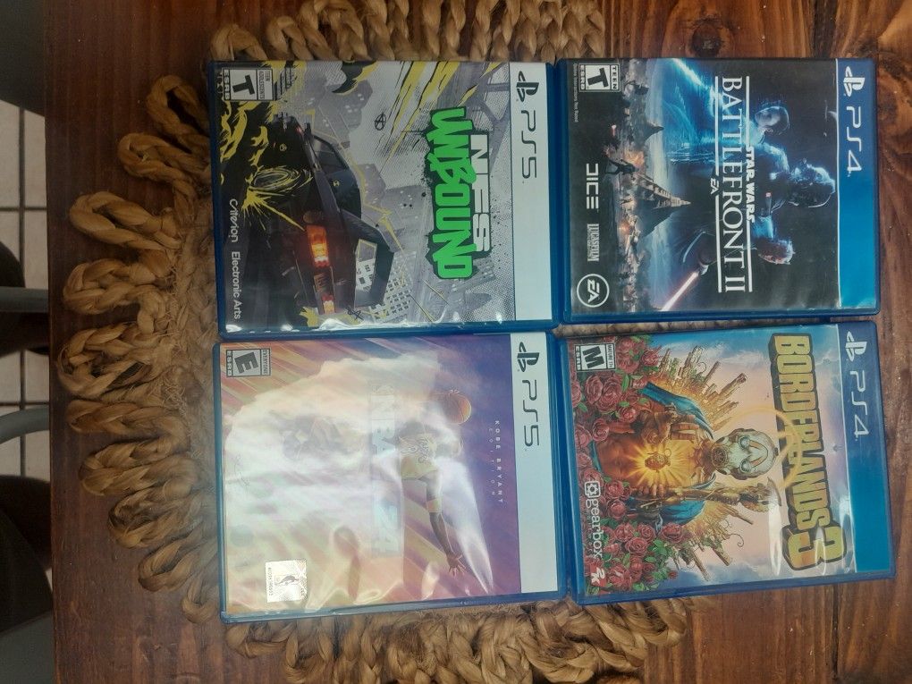 Ps5 And Ps4 Games