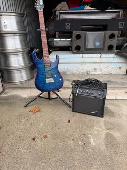 Guitar and Amp combo