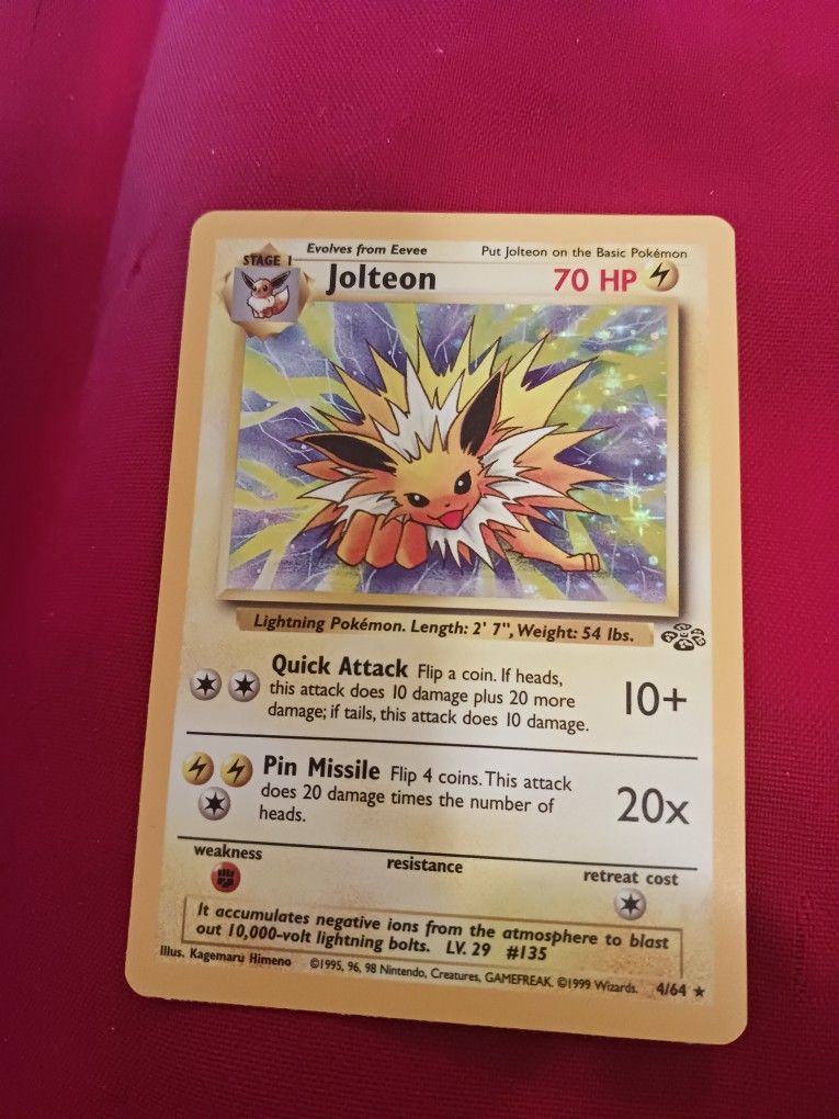 Jolteon Hologram