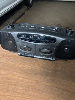 Lenox Sound CT-759C Boom Box Radio/ Cassette Player, Dubbing Option