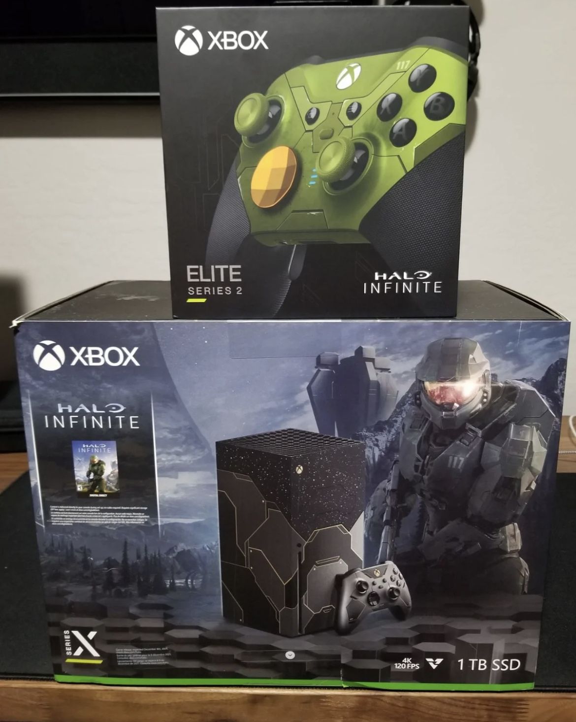  Halo Infinite Limited Edition Elite Series 2 Controller for  Series X