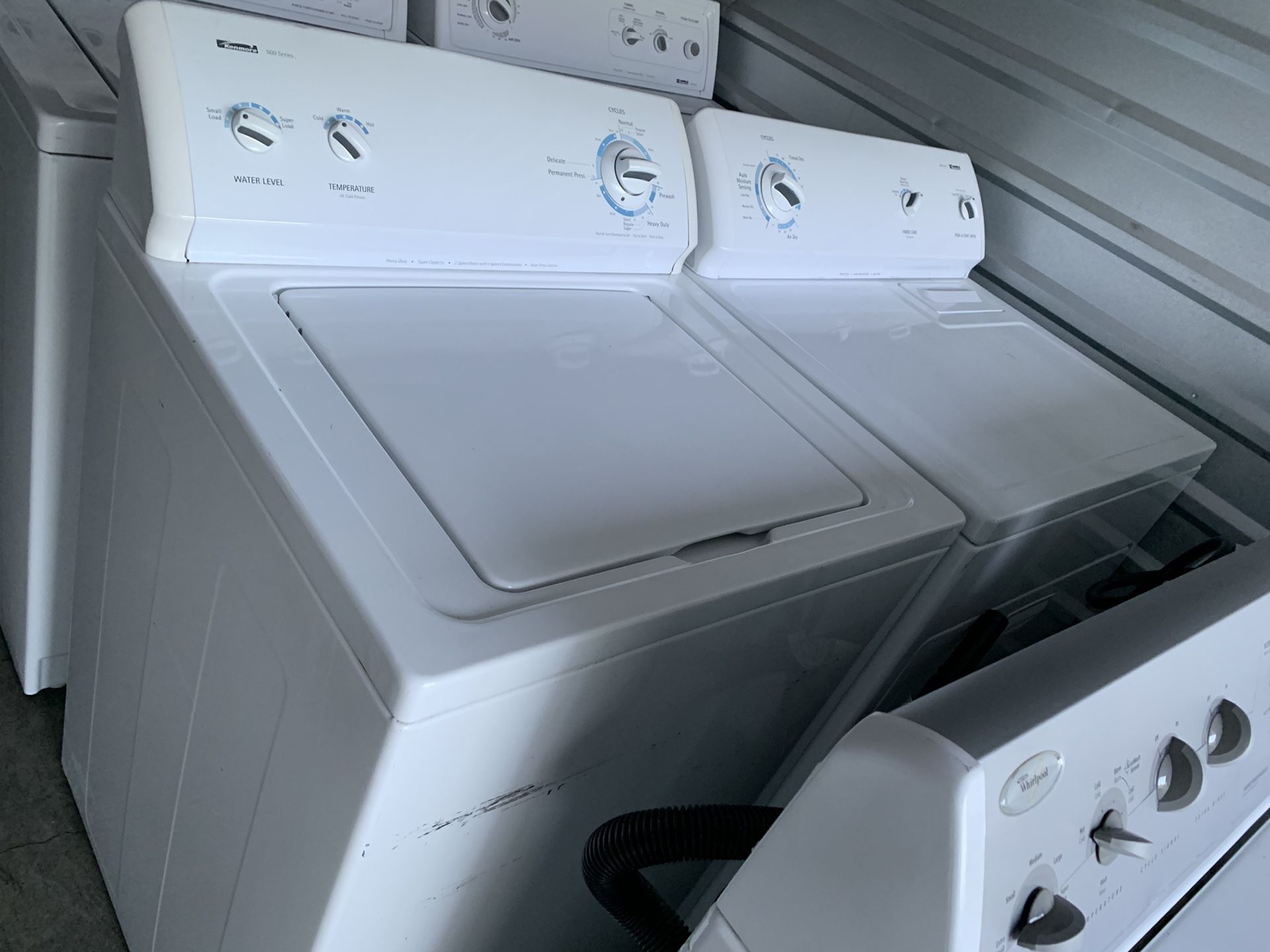 Kenmore washer and Dryer