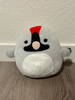 Kellytoy Squishmallow 7.5” Basma the Whooping Crane Bird Soft Plush