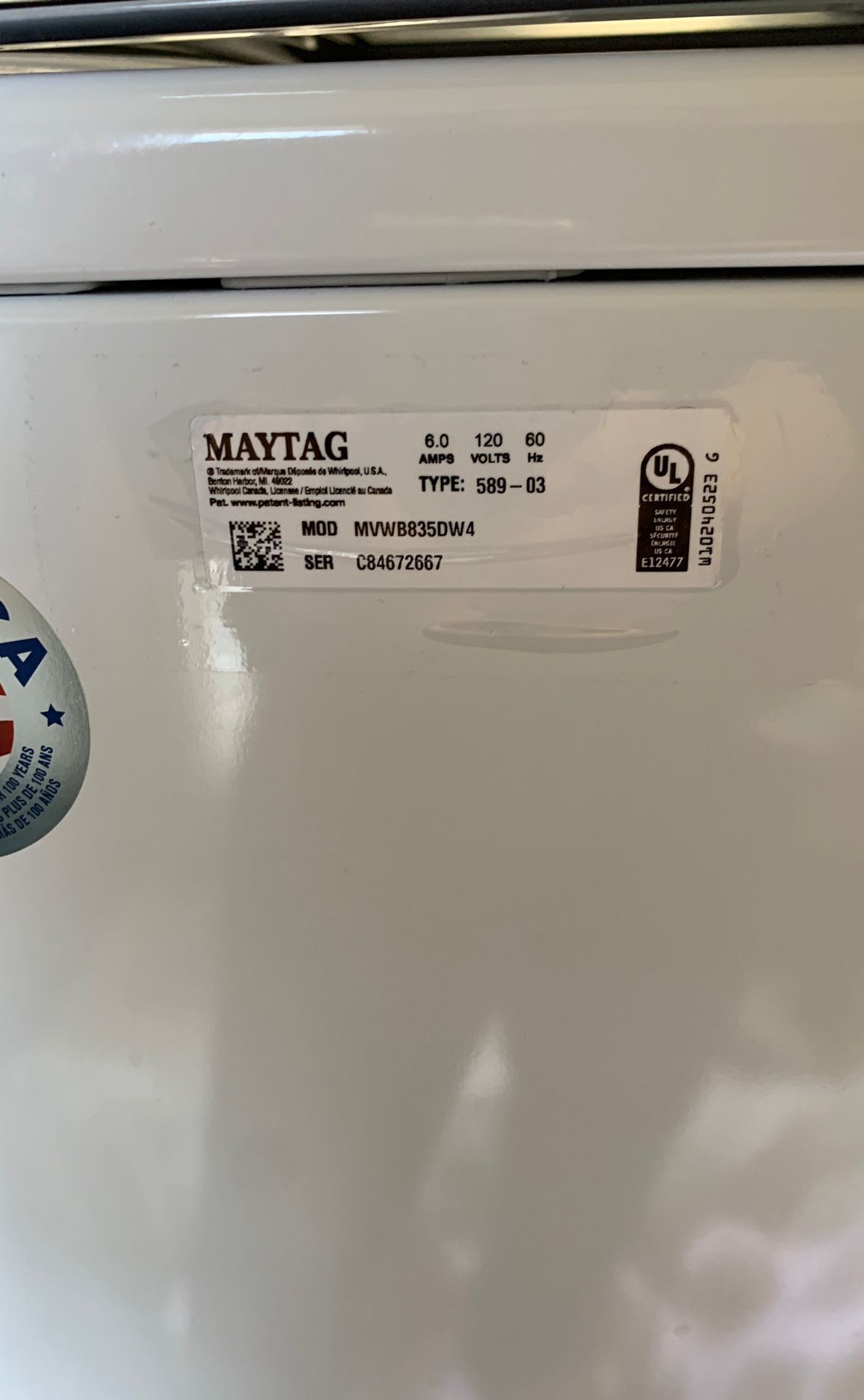 maytag 589 03