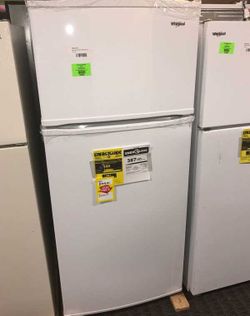 Brand New Whirlpool Top Freezer Refrigerator (Model:WRT316SFDW) J9W