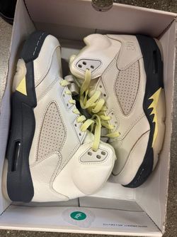 Nike Air Jordan 5s Luminous Green All Sizes Brand New Never Worn Never Tried On