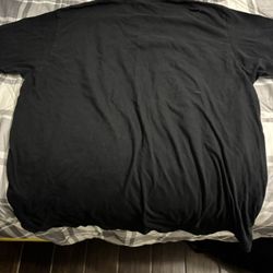 Black T-shirt with deaign on front