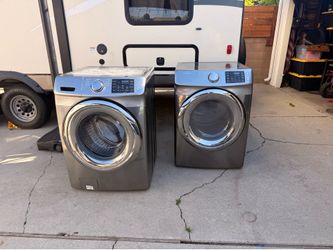 Samsung Washer and gas dryer (steam)
