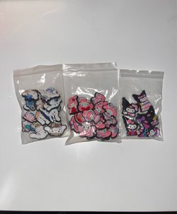 Hello kitty and my melody ruber croc charms