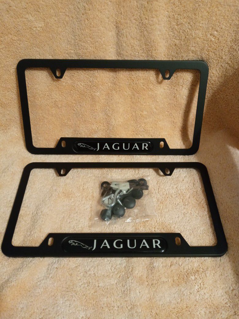 Jaguar License Plate Holder